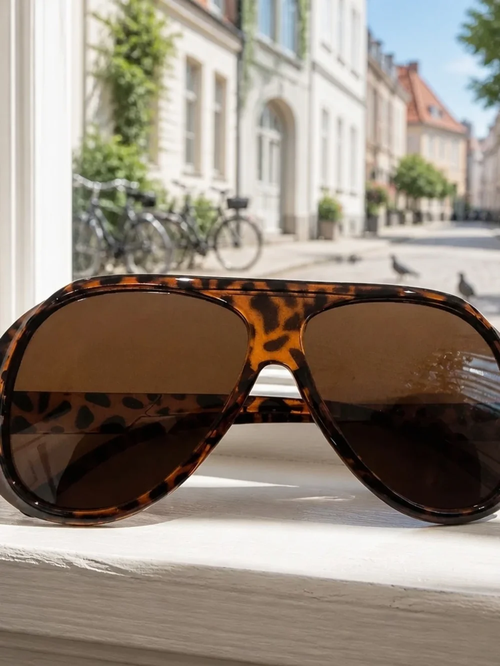 Tortoiseshell Aviator Sunglasses - Women Accessories
